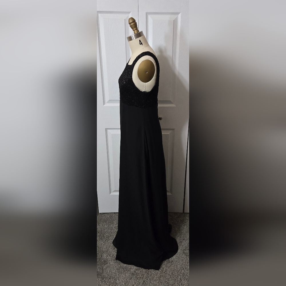 Rhapsody Black Evening Gown - Picture 3 of 10